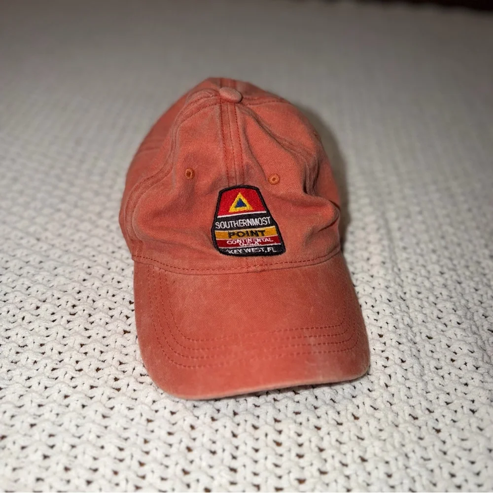 Vintage Key West Southernmost Point Ball Cap 100% Cotton